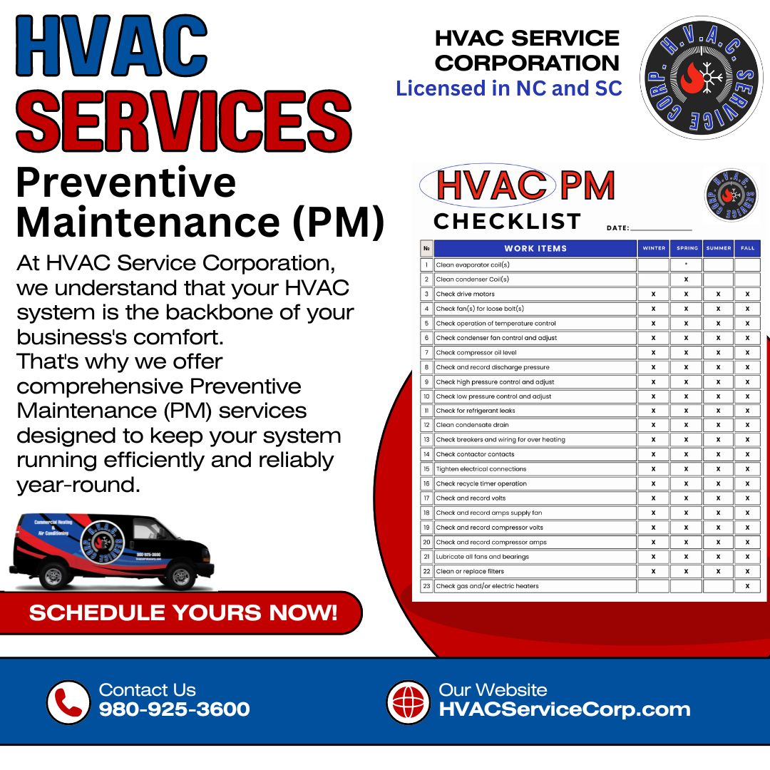 Preventive Maintenance (PM) Services: Your HVAC System’s Best Friend